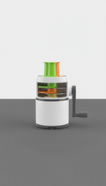 Multi-Function Spiralizer With Snap Blades