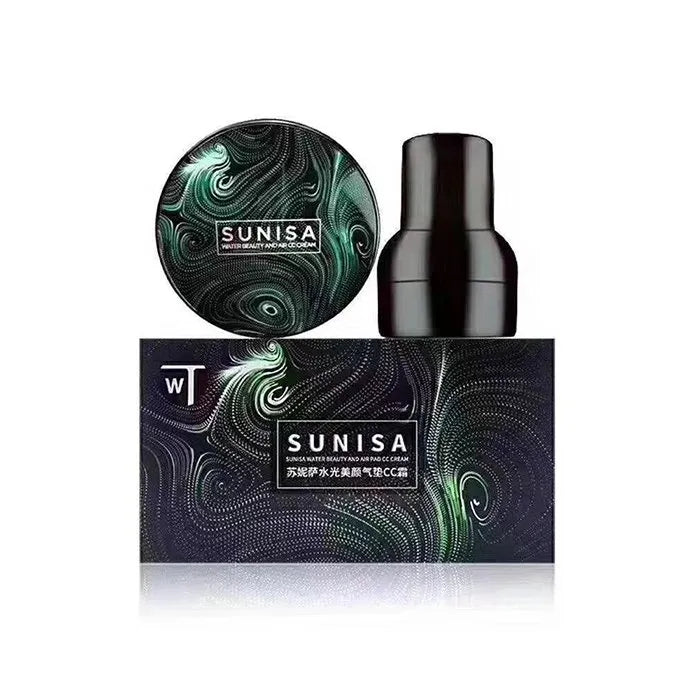 Sunisa 3-in-1 Air Cushion CC & BB Cream – Waterproof Cushion Foundation