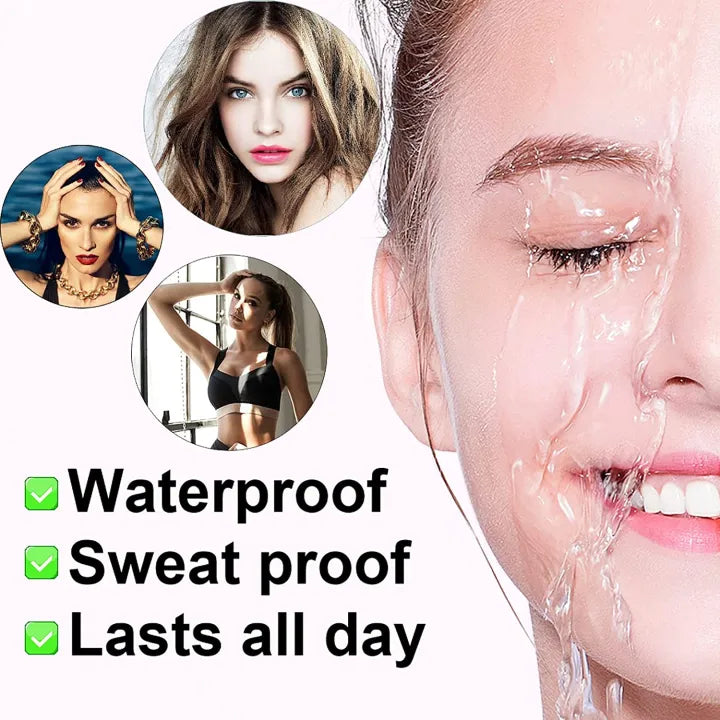 4-Fork Tip Waterproof Eyebrow Pen – Long Lasting Microblading Brow Pencil