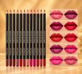 6/12 Pcs Matte Lip Liner Pencil Set Waterproof Multicolor Lip Pencils