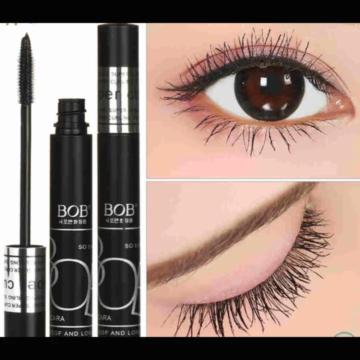 BOB Super Curl Mascara – Waterproof Black | Long-Lasting Eye Mascara