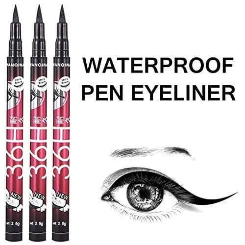 Yanqina Eyeliner Marker – Black | 36H Waterproof Long-Lasting Eyeliner